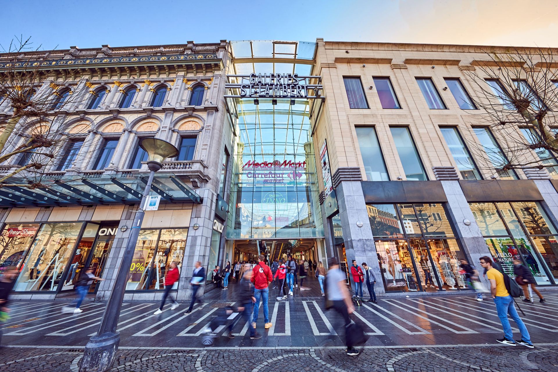 Entrée des Galeries St Lambert