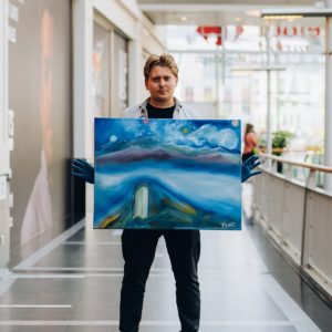 L'oeuvre unique "Le passage" de Nathan Fievet
