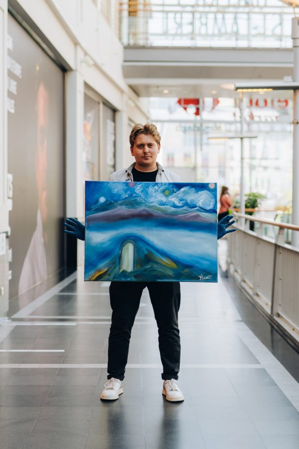L'oeuvre unique "Le passage" de Nathan Fievet