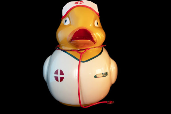 Ducks'Art - Le canard réalisé par le garage Delbecq