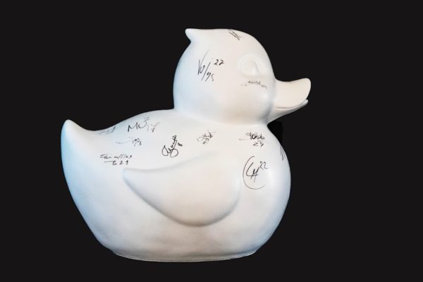 Ducks'Art - Le canard dédicacé par le Standard de Liège