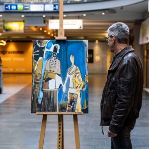 Les enchères pour l'oeuvre unique de Didier Henrard, alias Hendi, sont lancées !