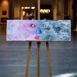 Les enchères pour l'oeuvre unique de l'artiste Georgia Tsakiridis sont lancées !
